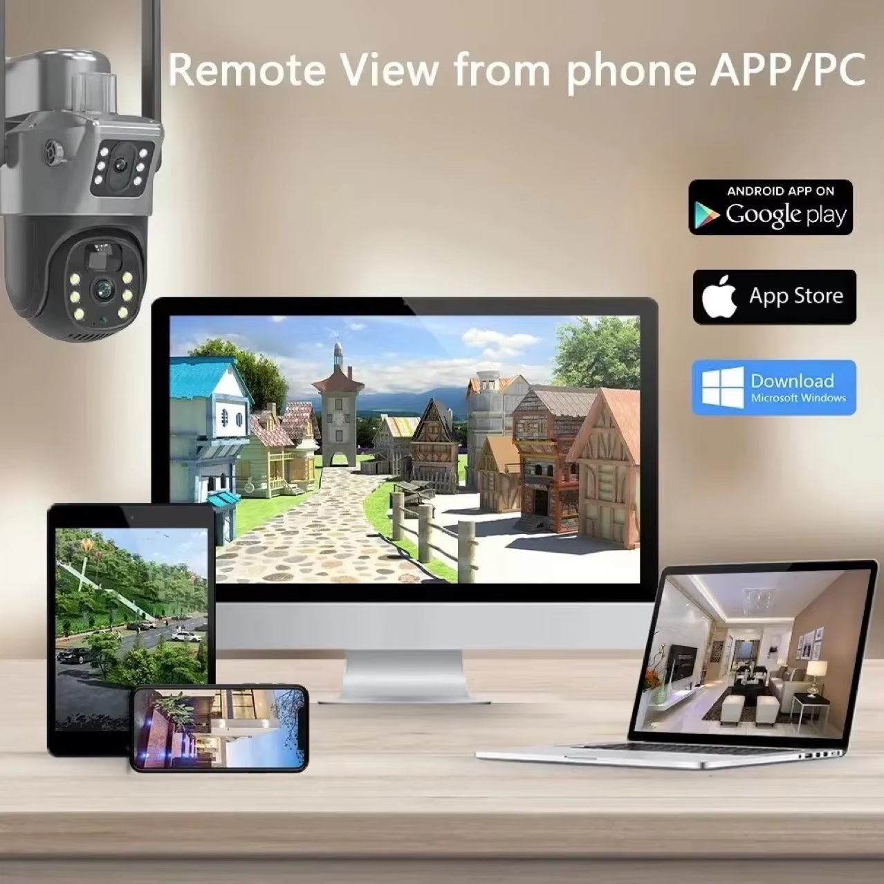 Solar 4G PIR PTZ Cam - 图片 4